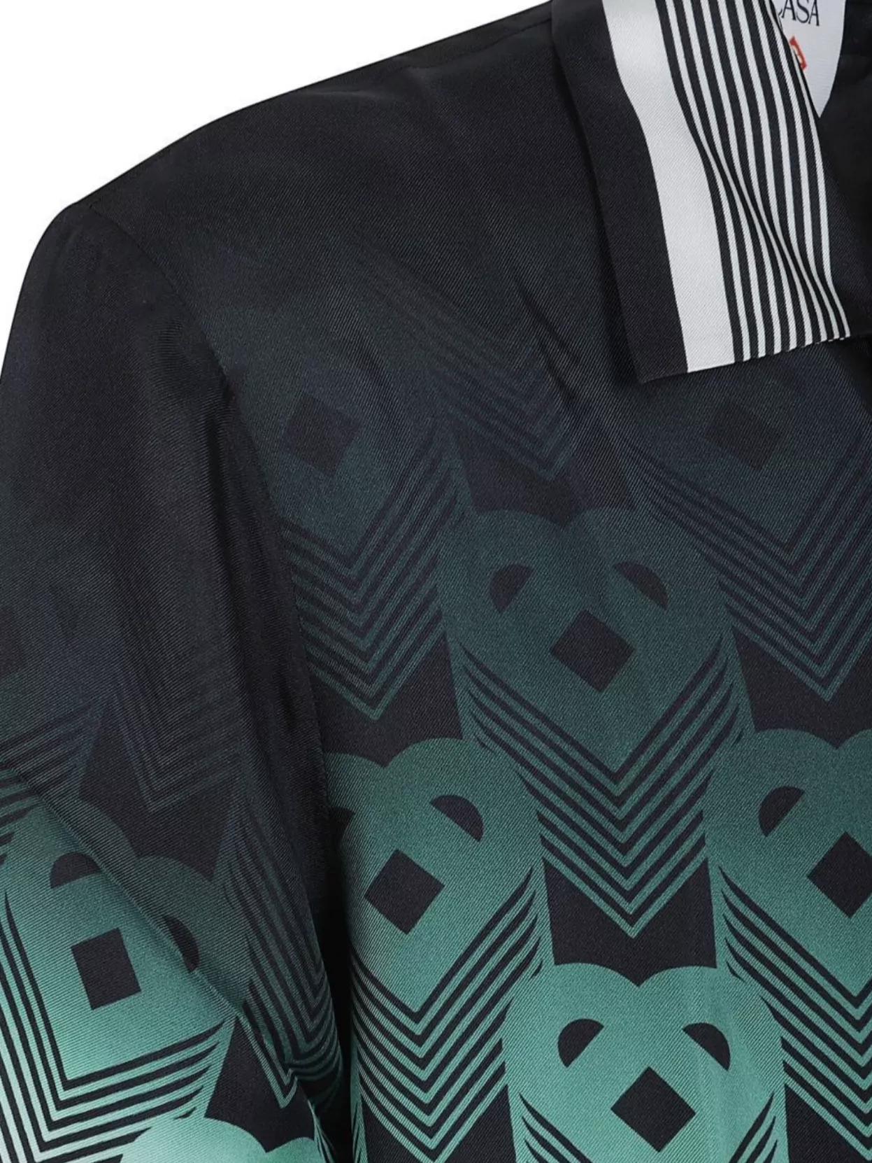 Casablanca Short Sleeve Cuban Collar Shirt