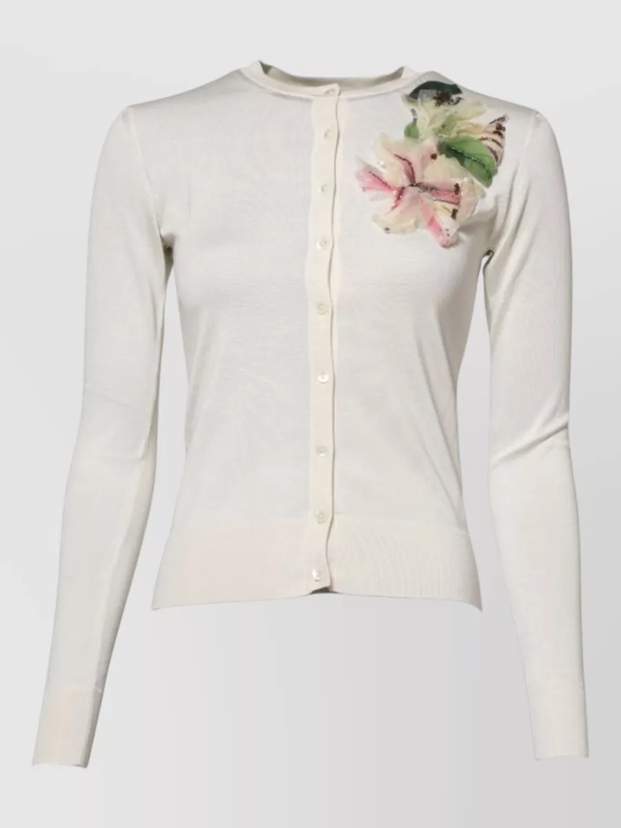Dolce&Gabbana Silk buttoned cardigan