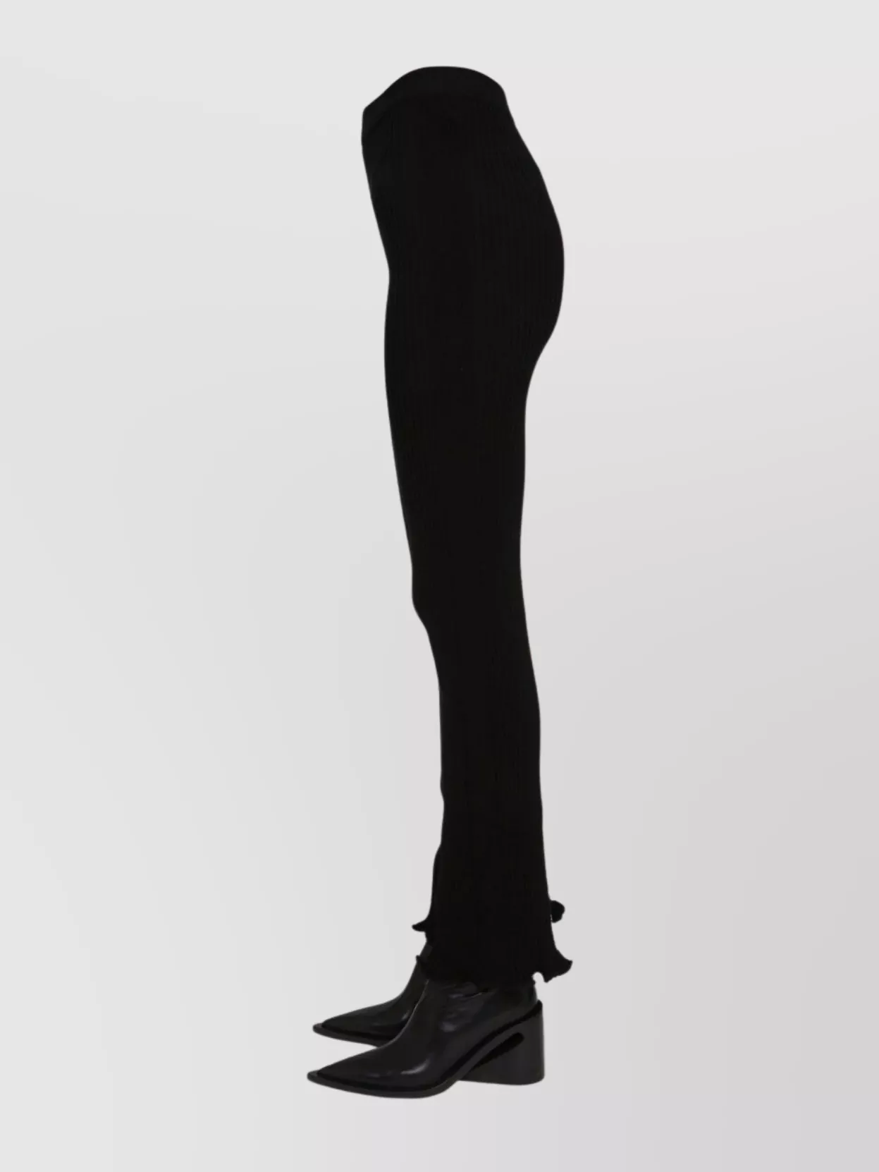 Rabanne Flare Leggings With Elastic Waistband