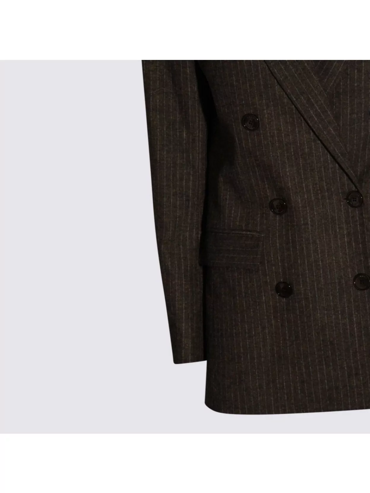 Isabel Marant Longline Blazer Featuring Button Detailing In Brown