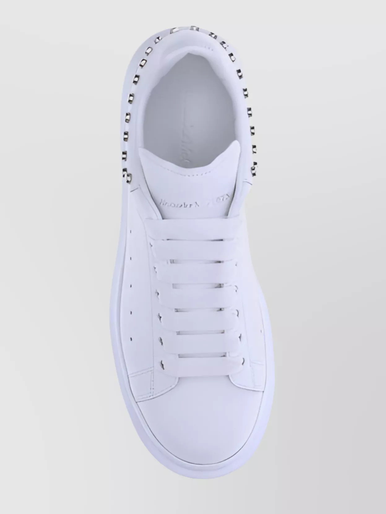 Alexander Mcqueen Studded Leather Platform Sneakers