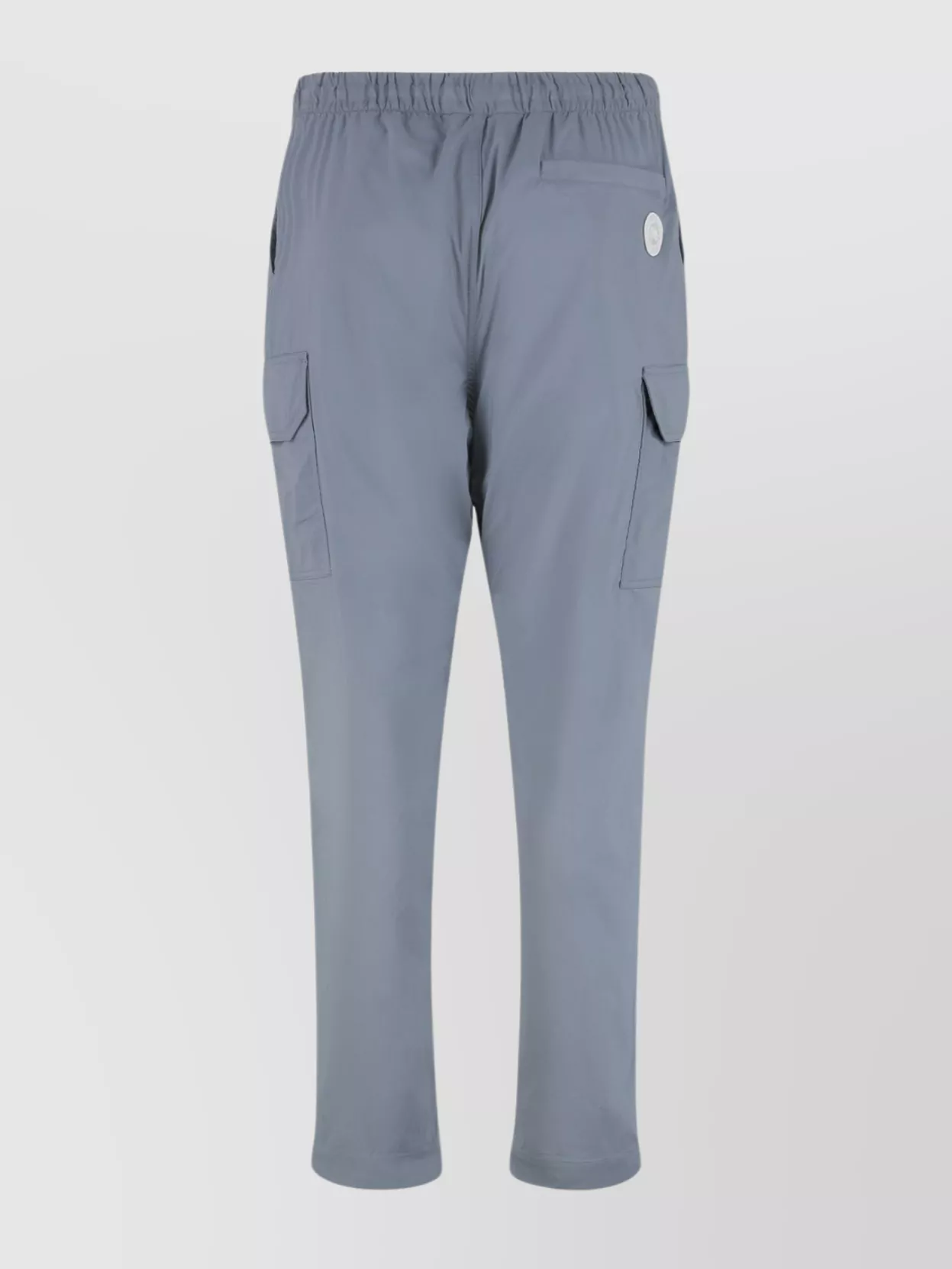 Canada Goose Elastic Waistband Cargo Pants With Mesh Lining In Blue