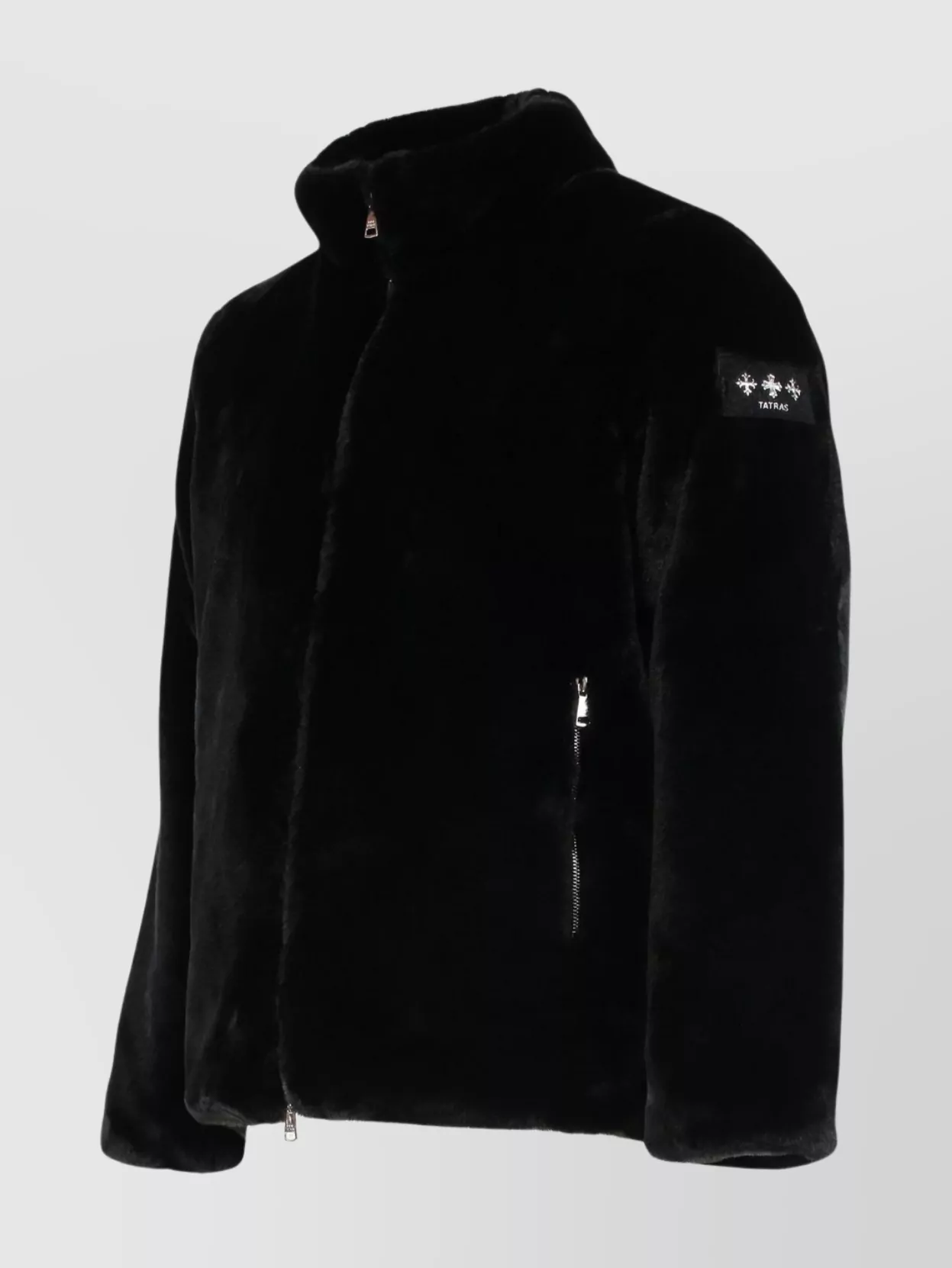 Tatras Eco-Fur Bomber Jacket High Collar