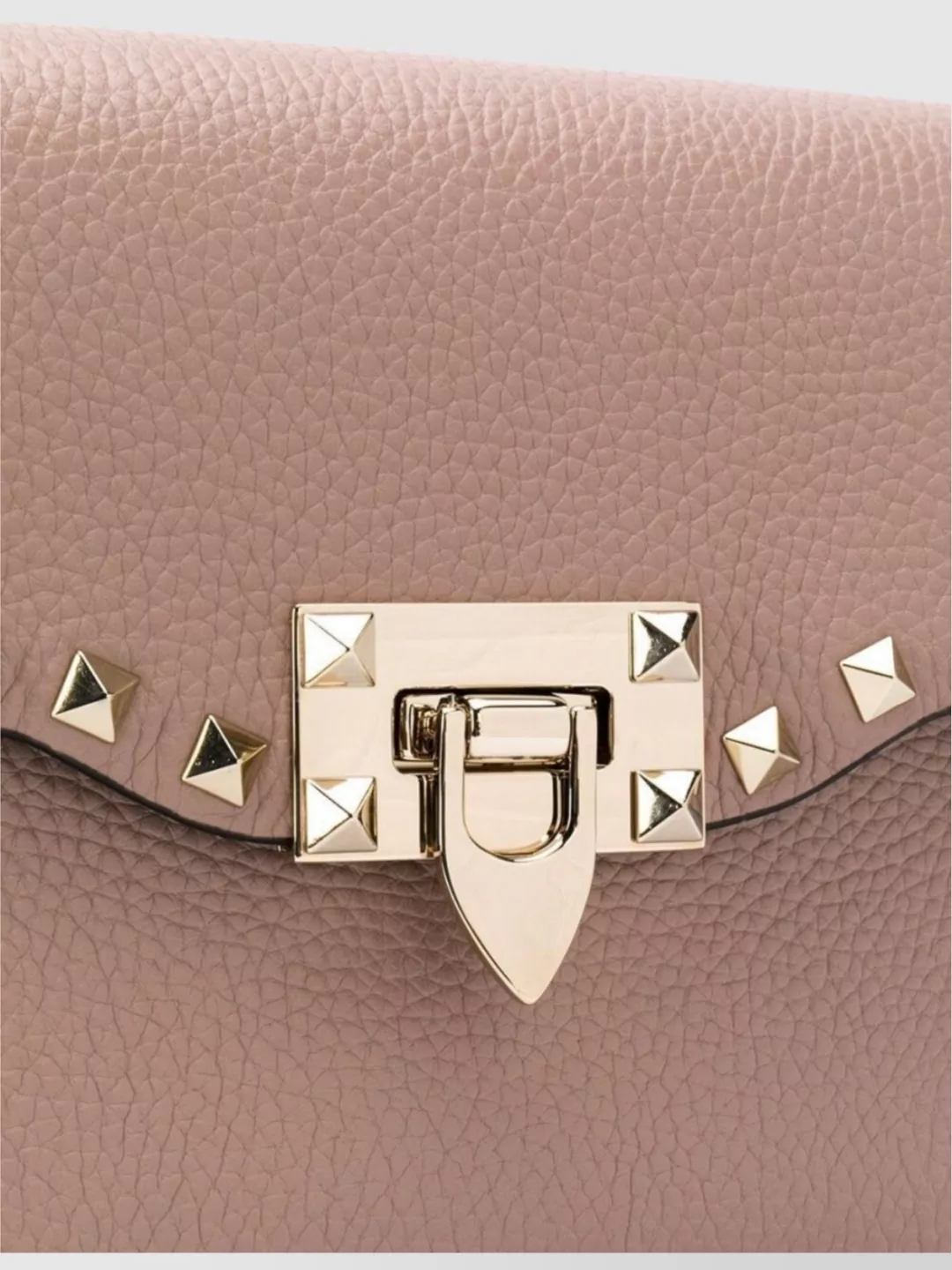 Valentino Garavani Small Leather Shoulder Bag With Rockstud Detailing