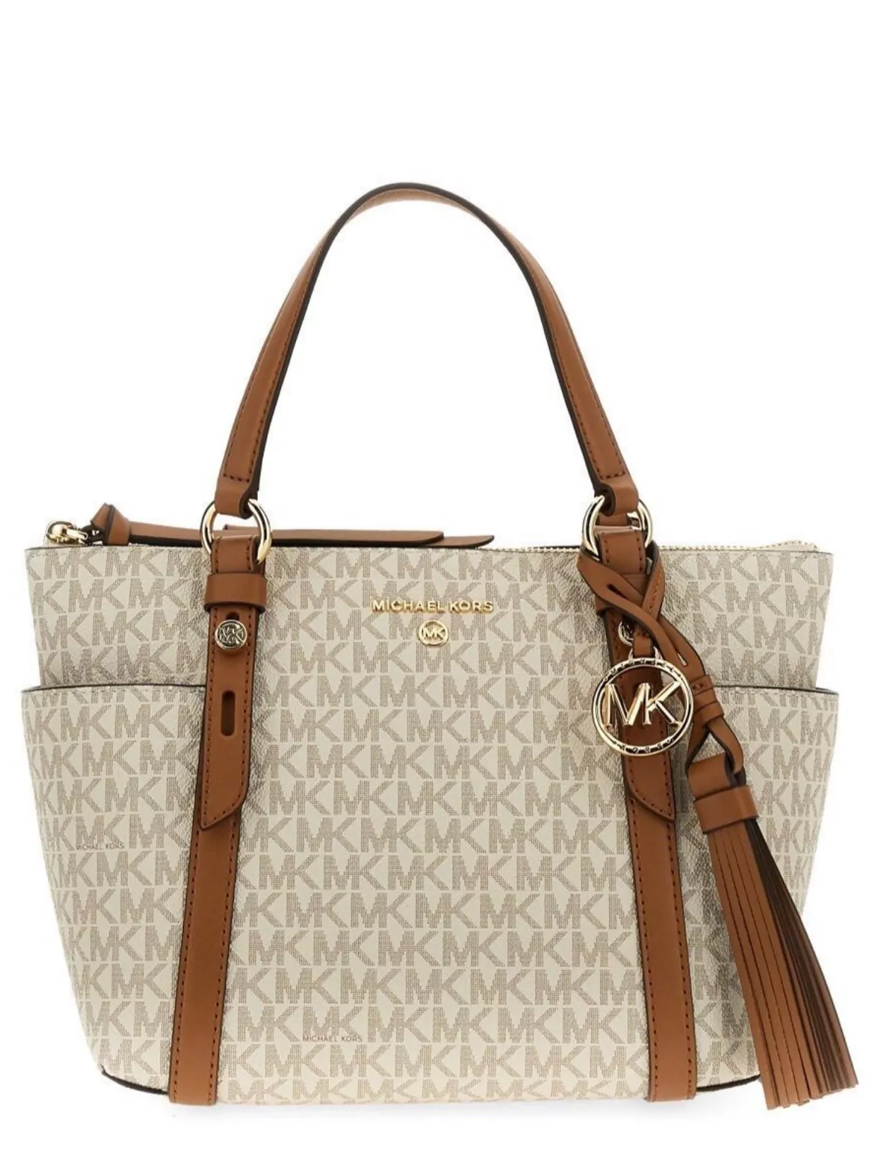 Michael Kors "Sullivan" Tote Bag Tassel Detail