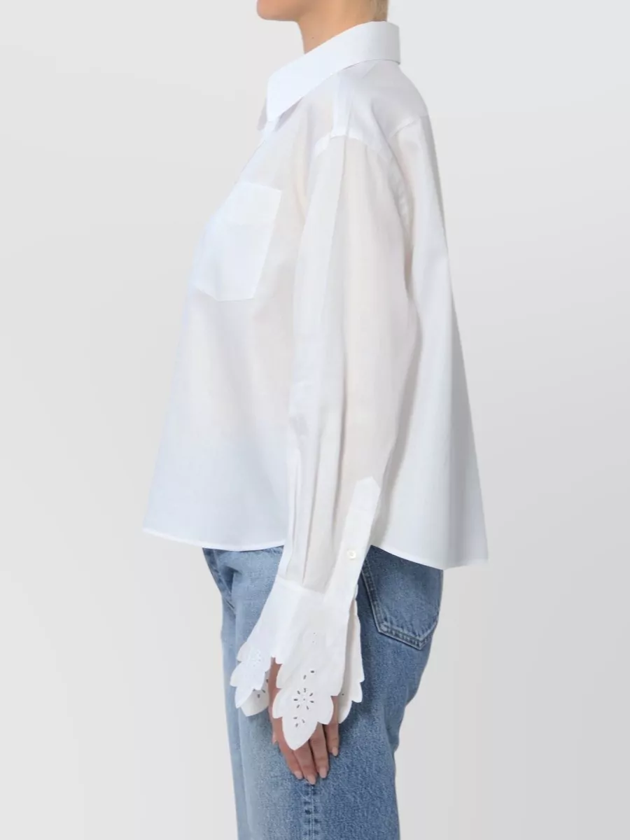 Celine cropped cotton shirt