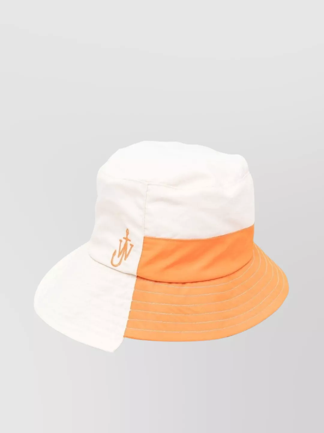 Shop Jw Anderson Asymmetric Cotton Blend Hat
