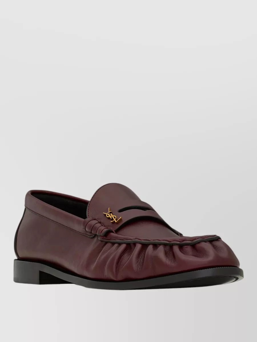 Saint Laurent Leather Loafers