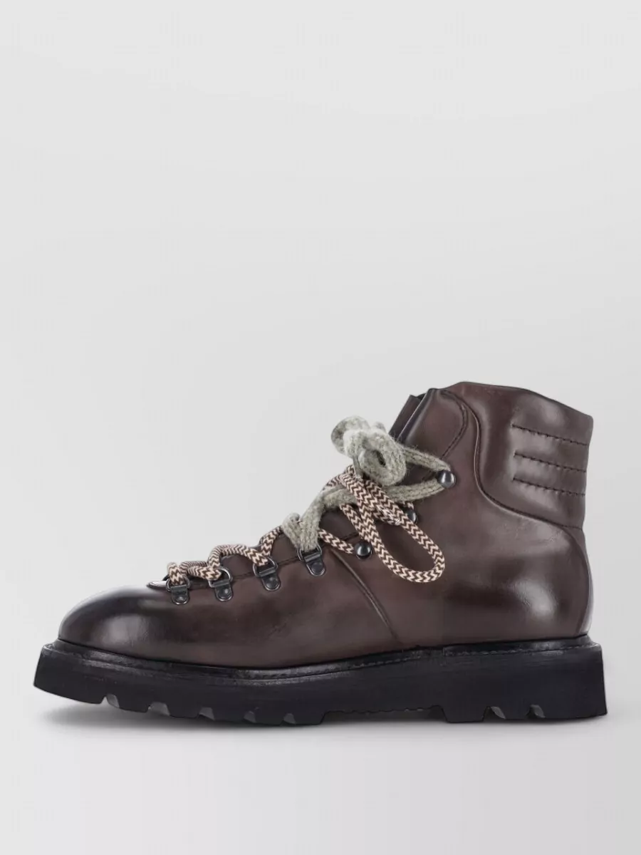 Premiata Leather Ankle Boots