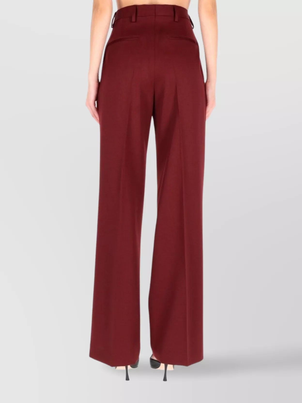Dries Van Noten Wide Leg Trousers With Pleats And Pockets
