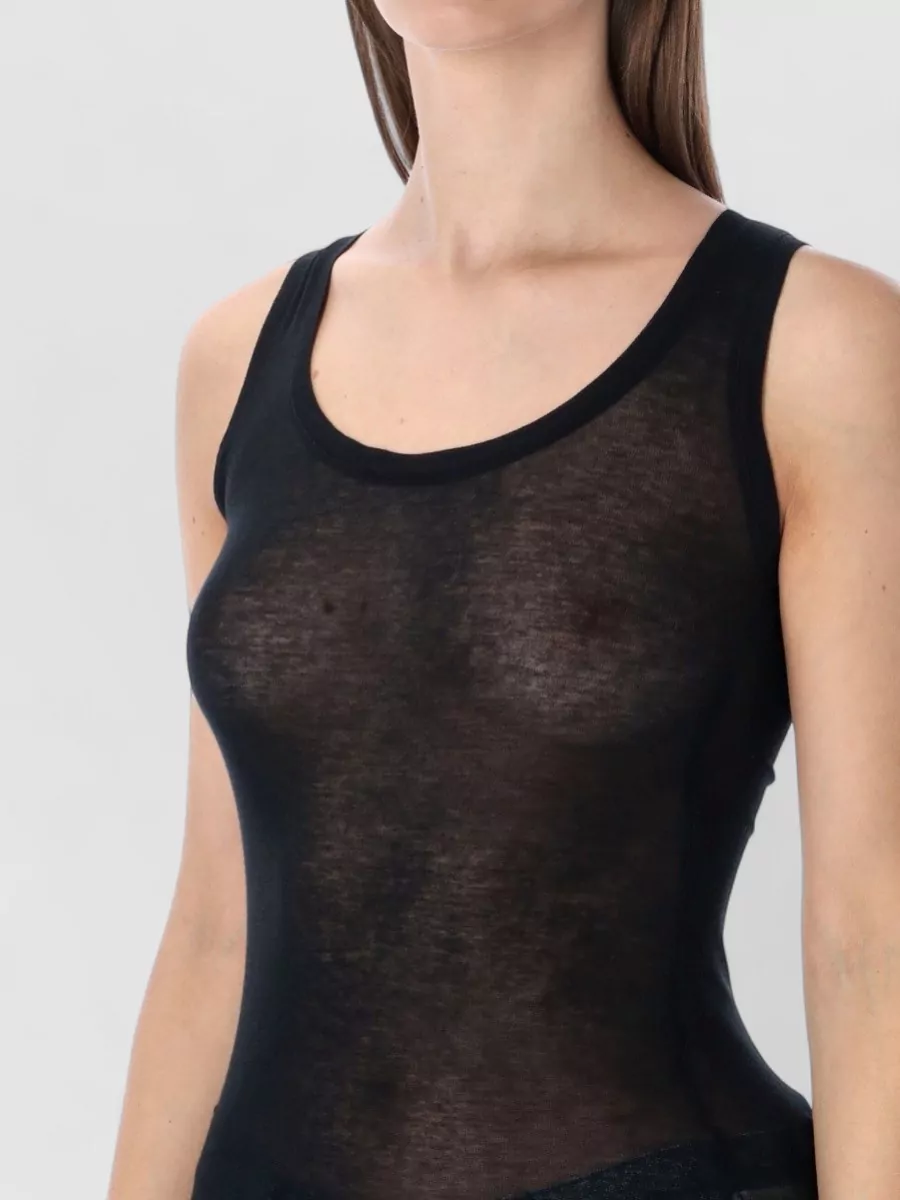 American Vintage Massachusetts Cotton Scoop Neck Tank