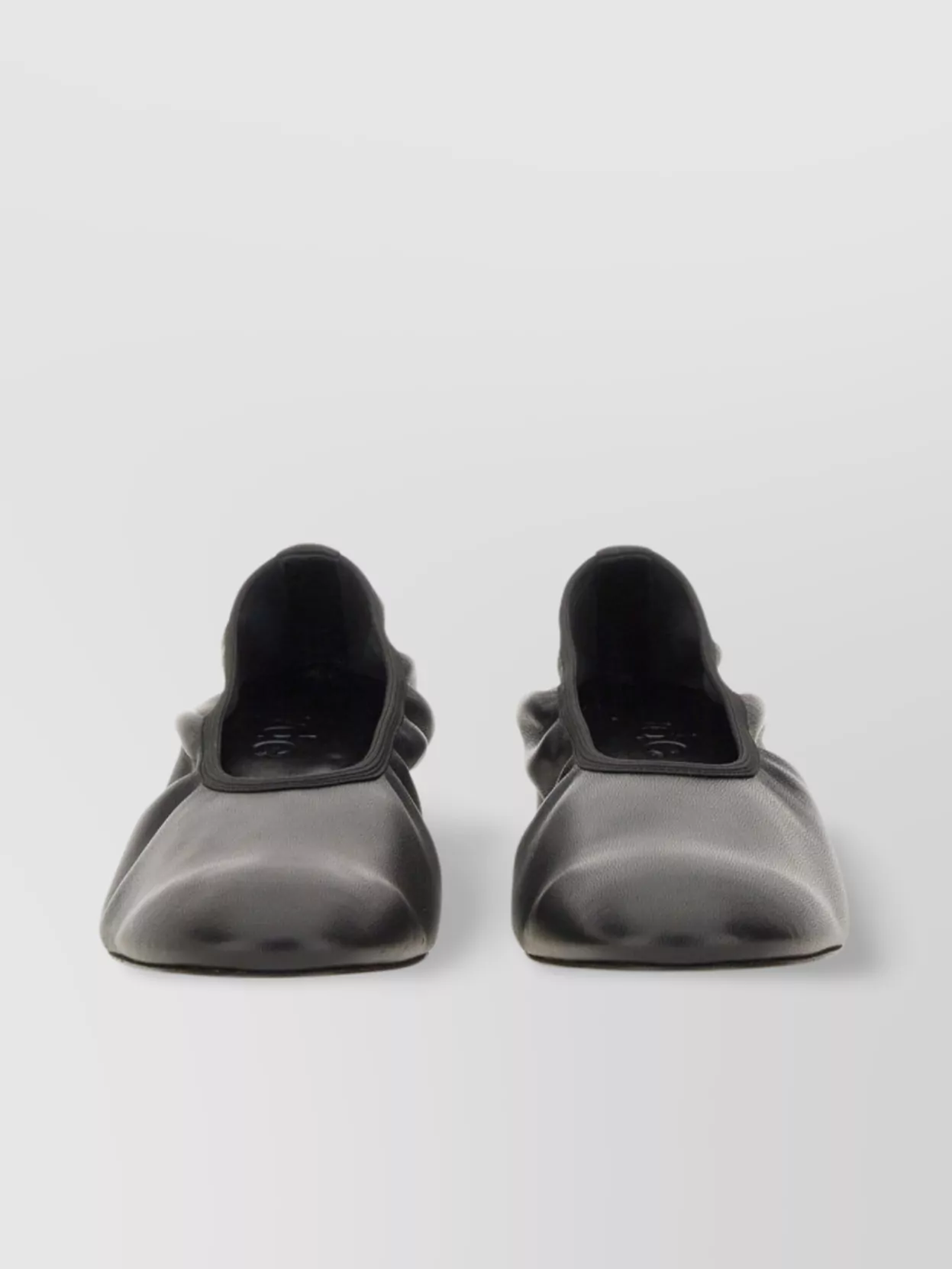 Aeyde Block Heel Round Toe Ballerina Shoes