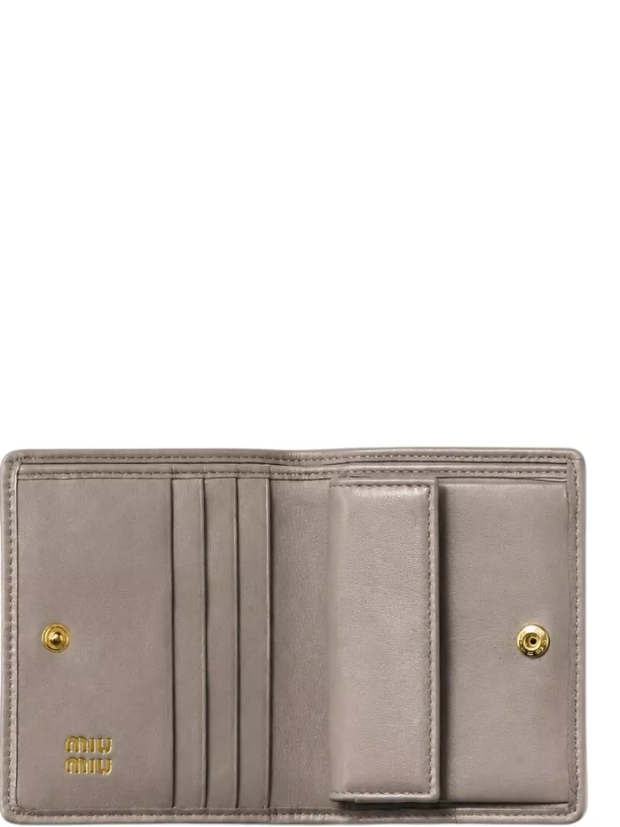 Miu Miu Matelassé Leather Cardholder