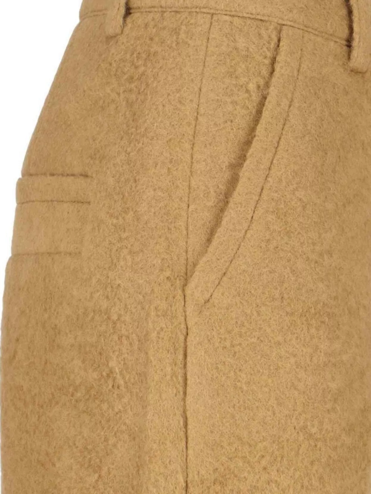 Low Classic Wide Leg Trousers Belt Loops