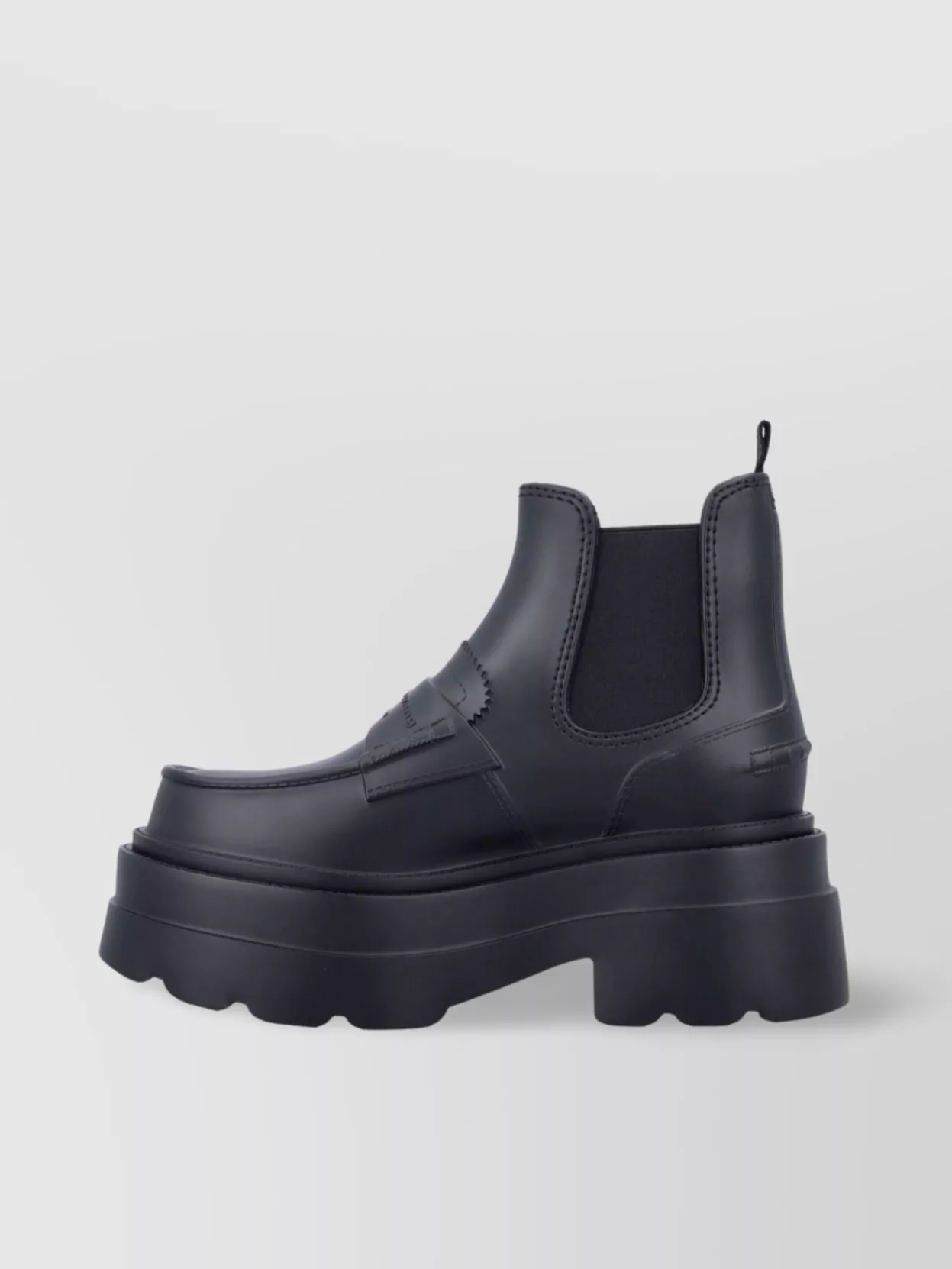 Alexander Wang Chunky Platform Rain Boots With Elasticated Panels