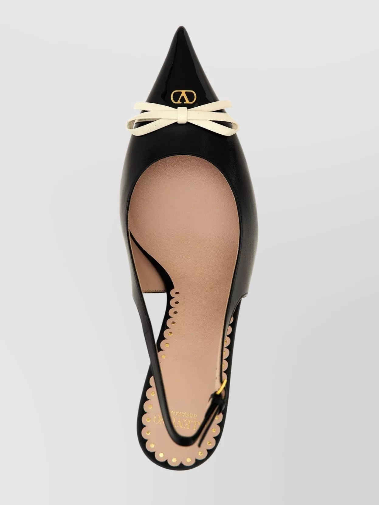 Valentino Garavani 'Vlogo Signature' Slingback Featuring Bow Detail