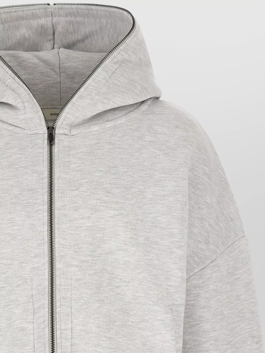 Entire Studios Cotton Oversized Zip Hooded Jacket