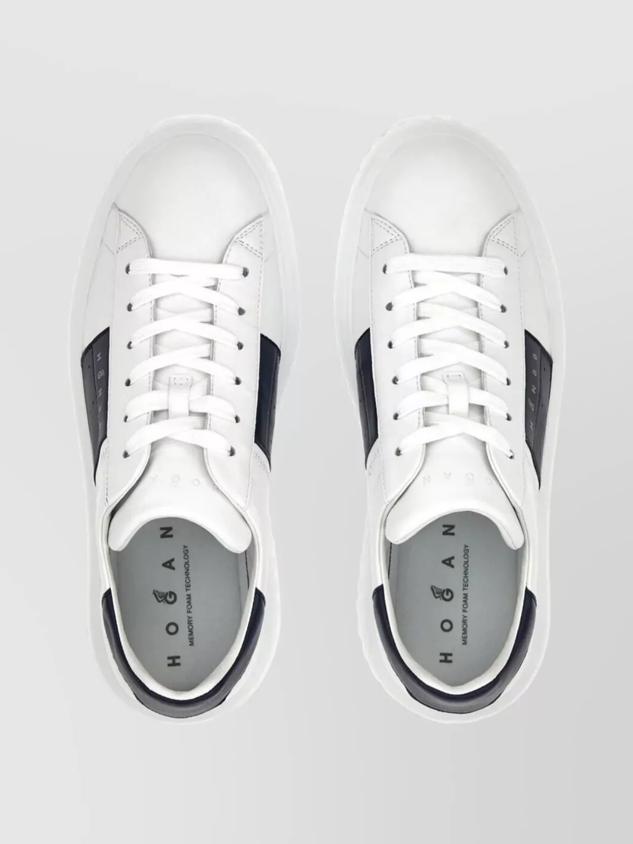 Hogan Sneakers With Contrasting Panels And Flat Sole