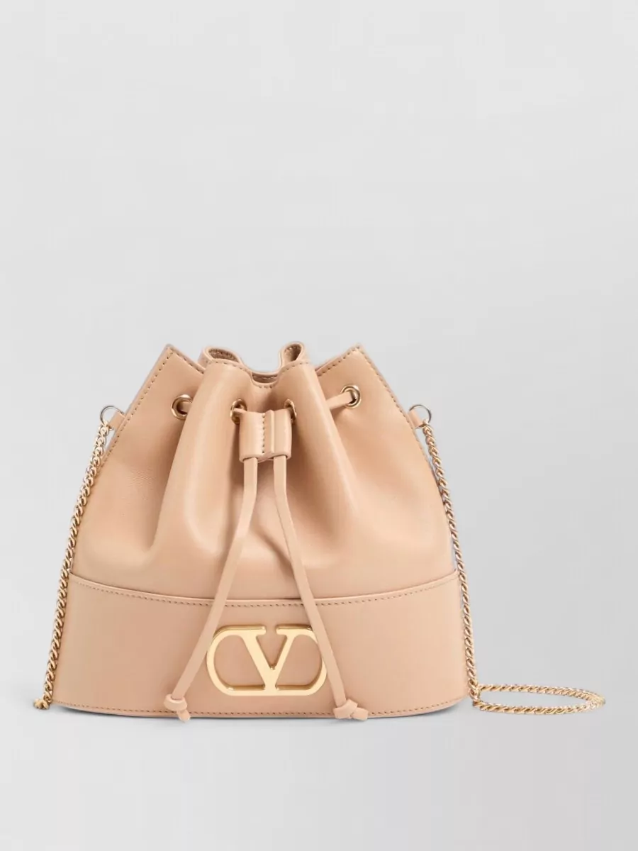 Valentino Garavani vlogo signature mini leather bucket bag