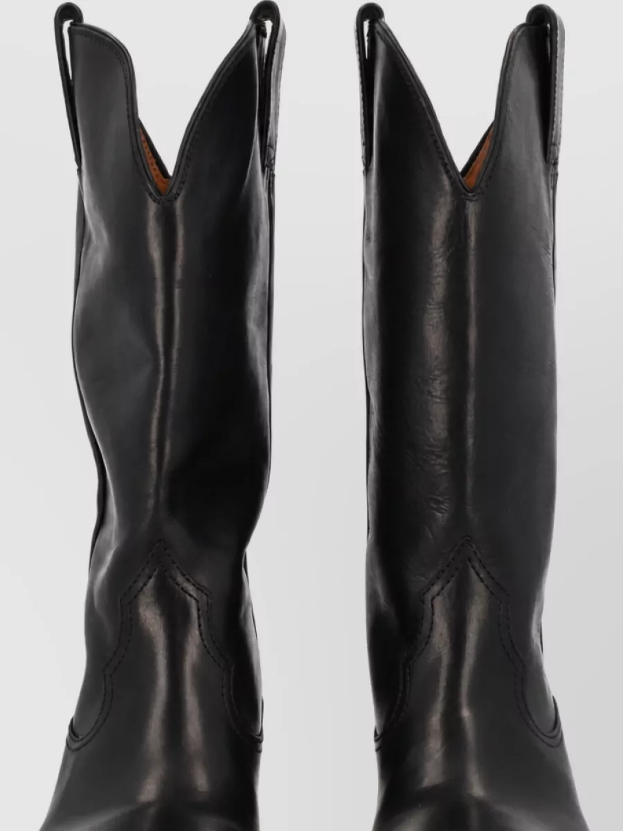 Maison Margiela leather western boots