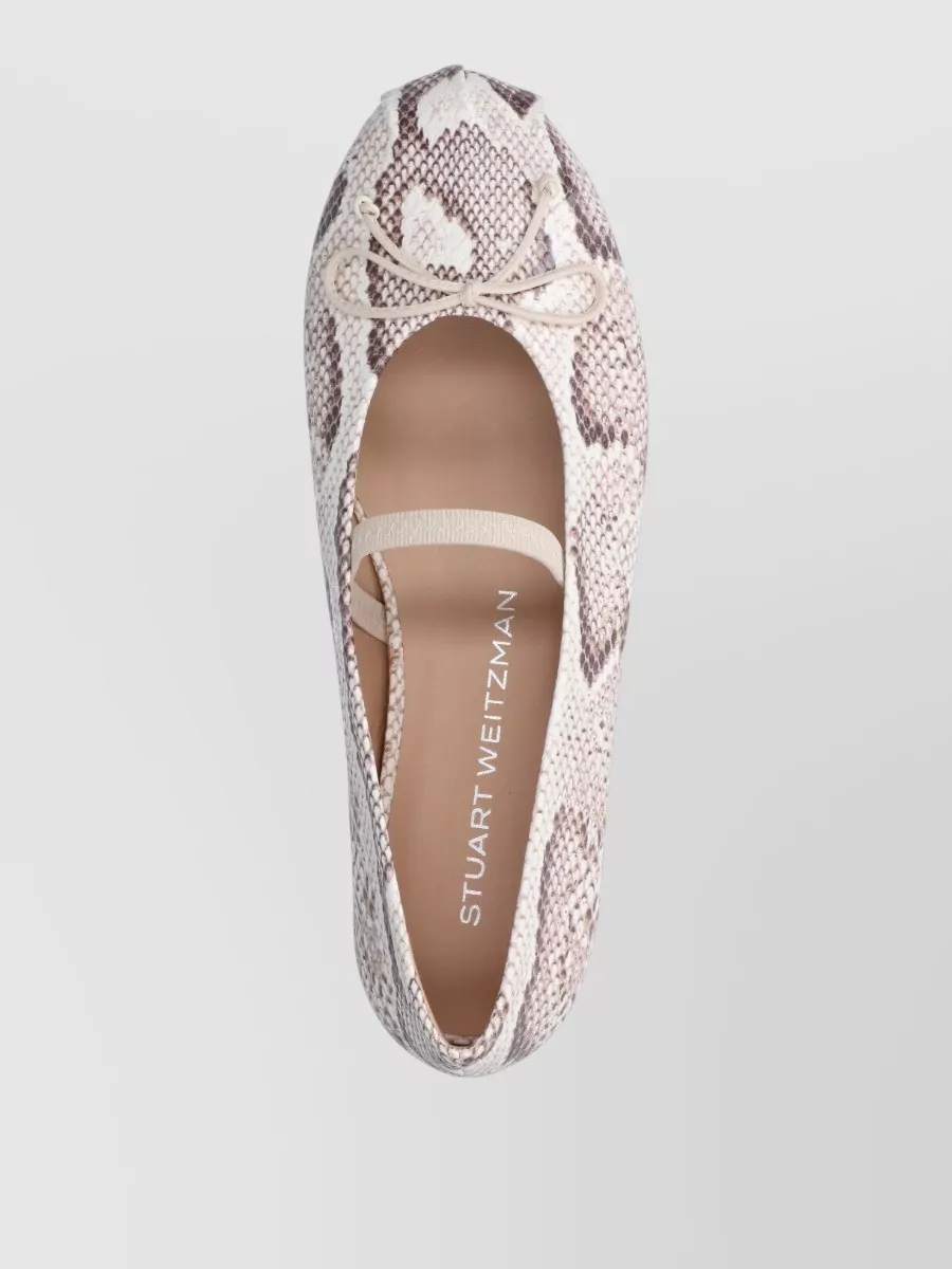 Stuart Weitzman Leather Ballerina Flats