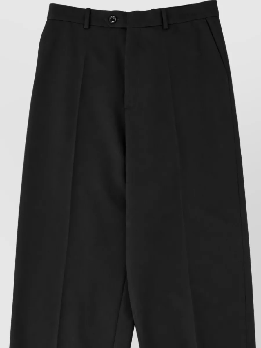 Balenciaga Wool wide-leg trousers