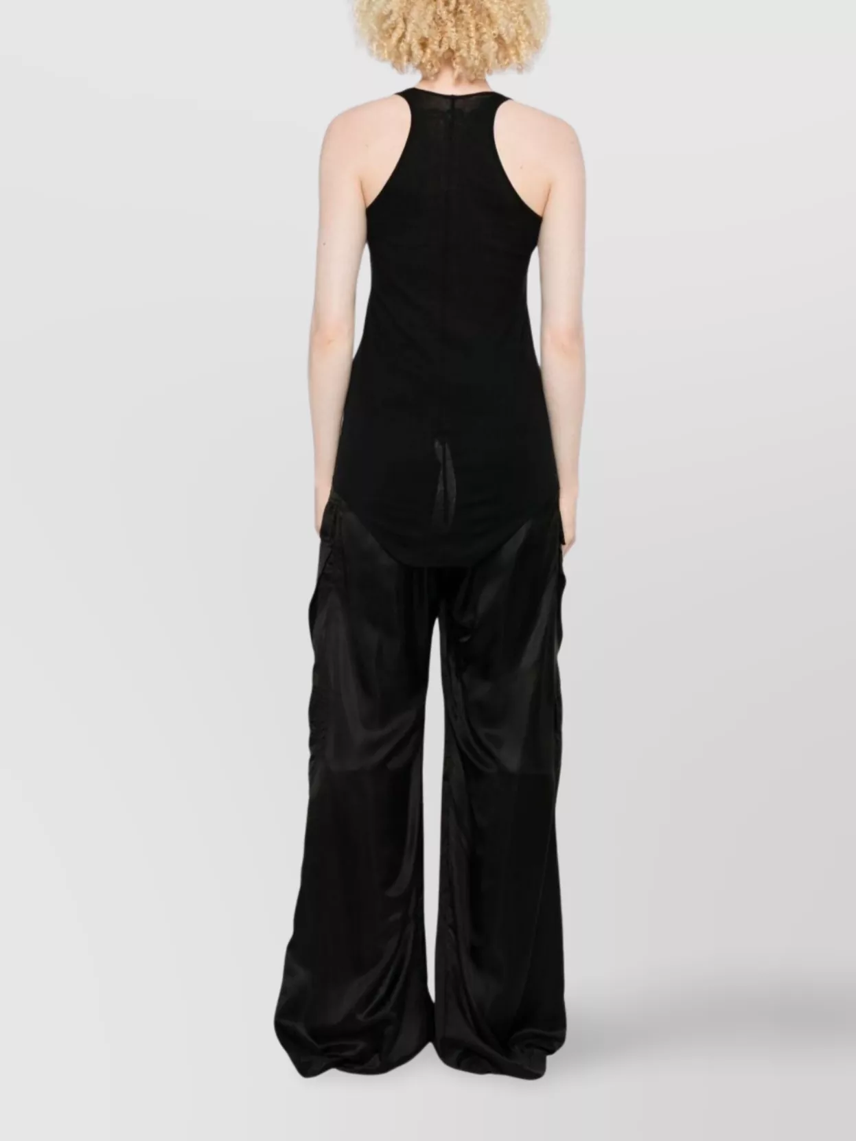 Rick Owens Ribbed Racerback Tank Top