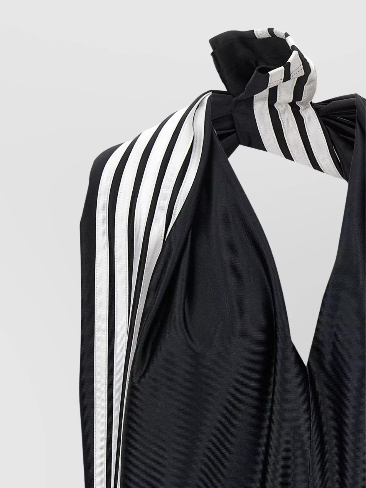 Balenciaga Sporty Dress With Elastic Hem And Halter Neck