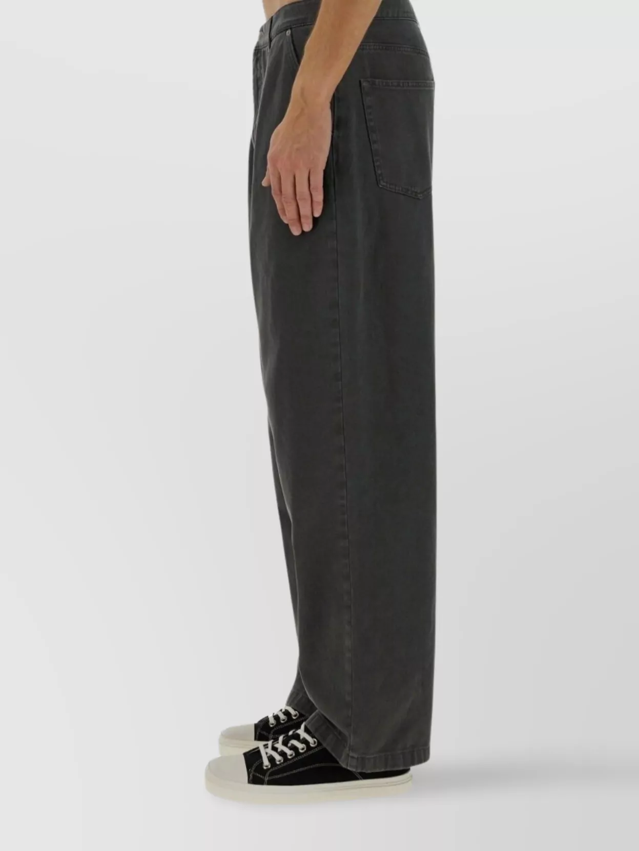 Moschino High-waisted Wide-leg Jeans