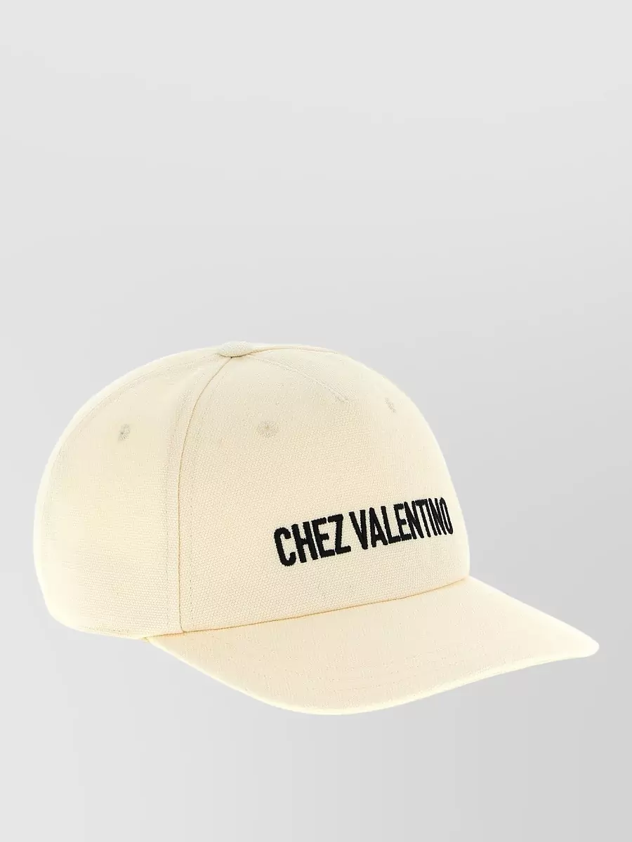 Valentino Garavani Chez Valentino Logo Baseball Cap