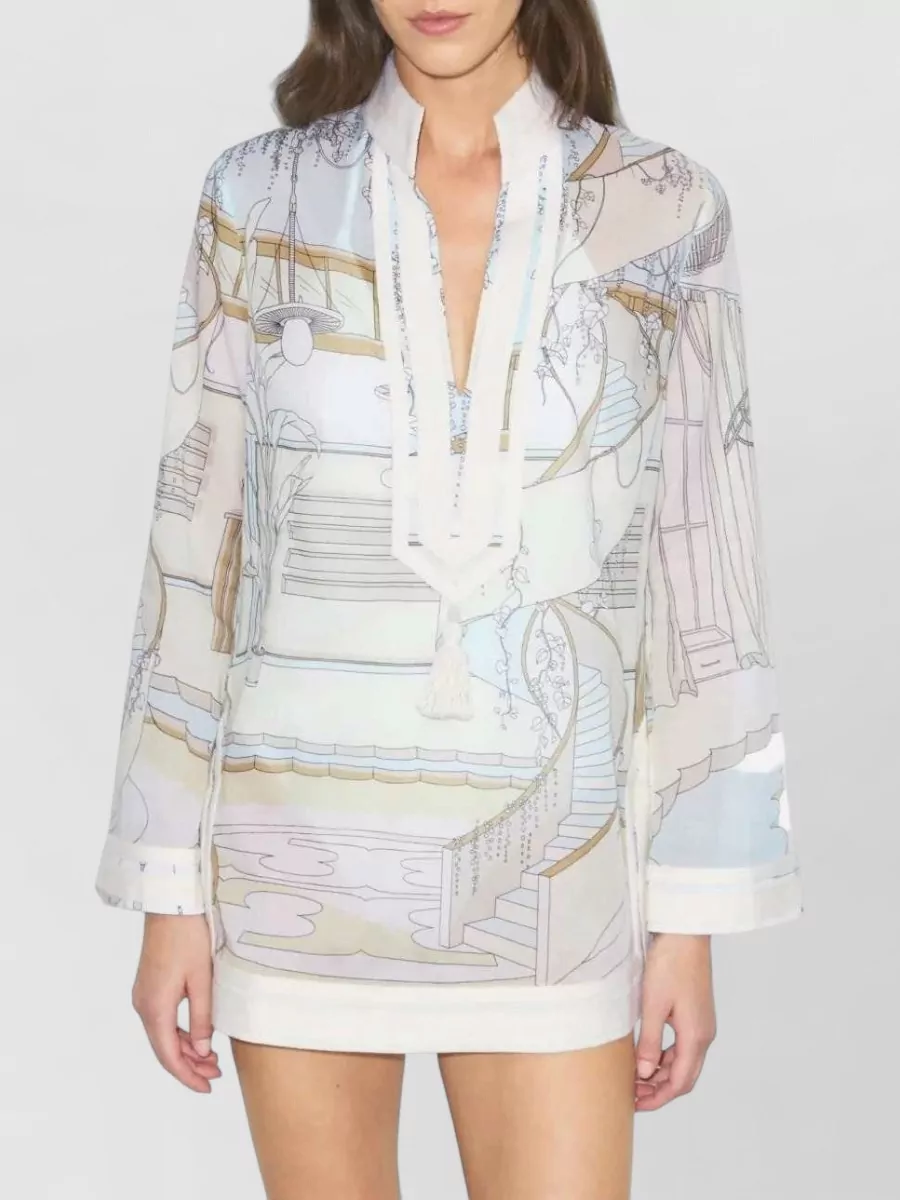 Tory Burch Printed Cotton Tunic