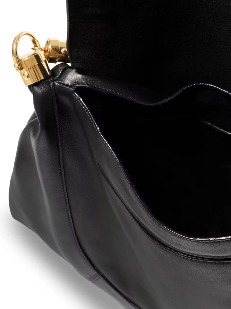 Chloé Marcie Lamb Leather Shoulder Bag