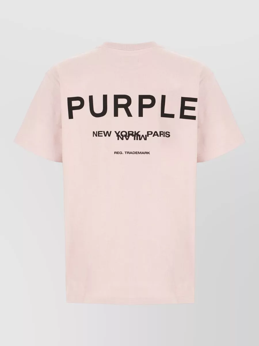 Purple Cotton T-Shirt
