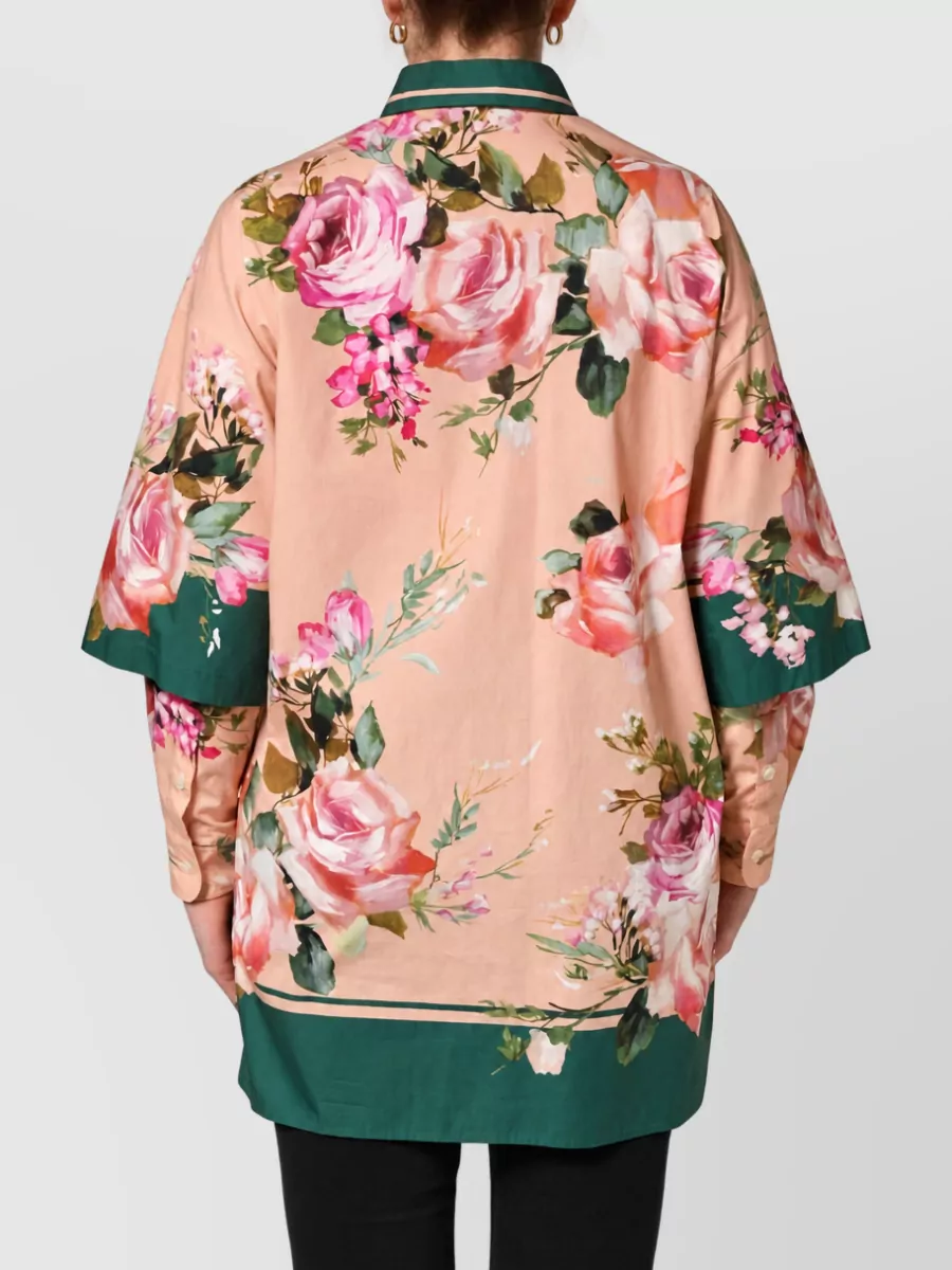 Dolce&Gabbana Floral Cotton Shirt
