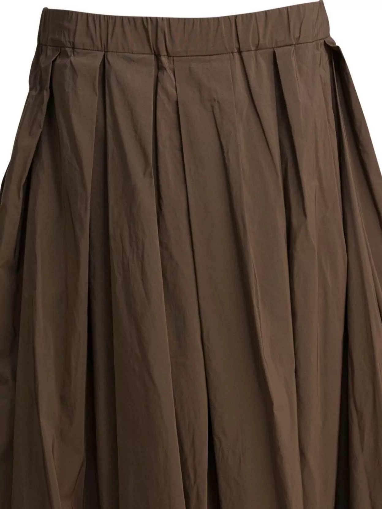 S Max Mara Flared Skirt With Pleats And Pockets