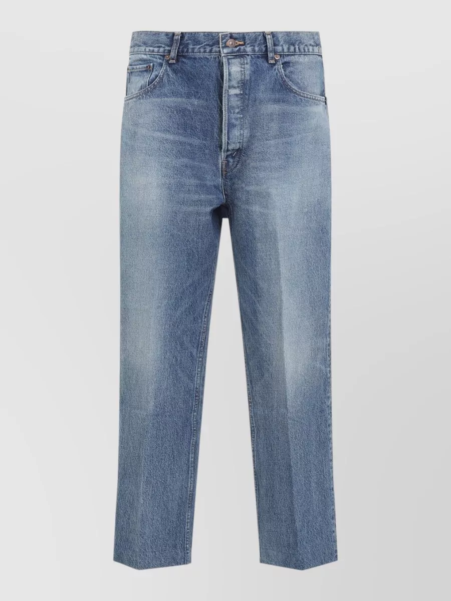 Celine denim mid-rise straight-leg jeans