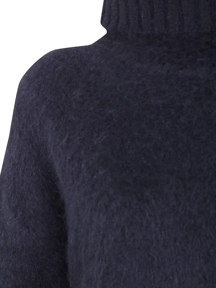 Uma Wang Alpaca Wool High-Neck Sweatshirt
