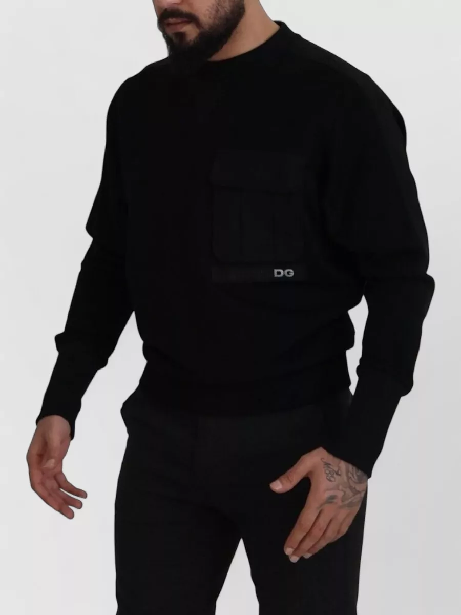 Dolce&Gabbana Cotton Crewneck Sweatshirt