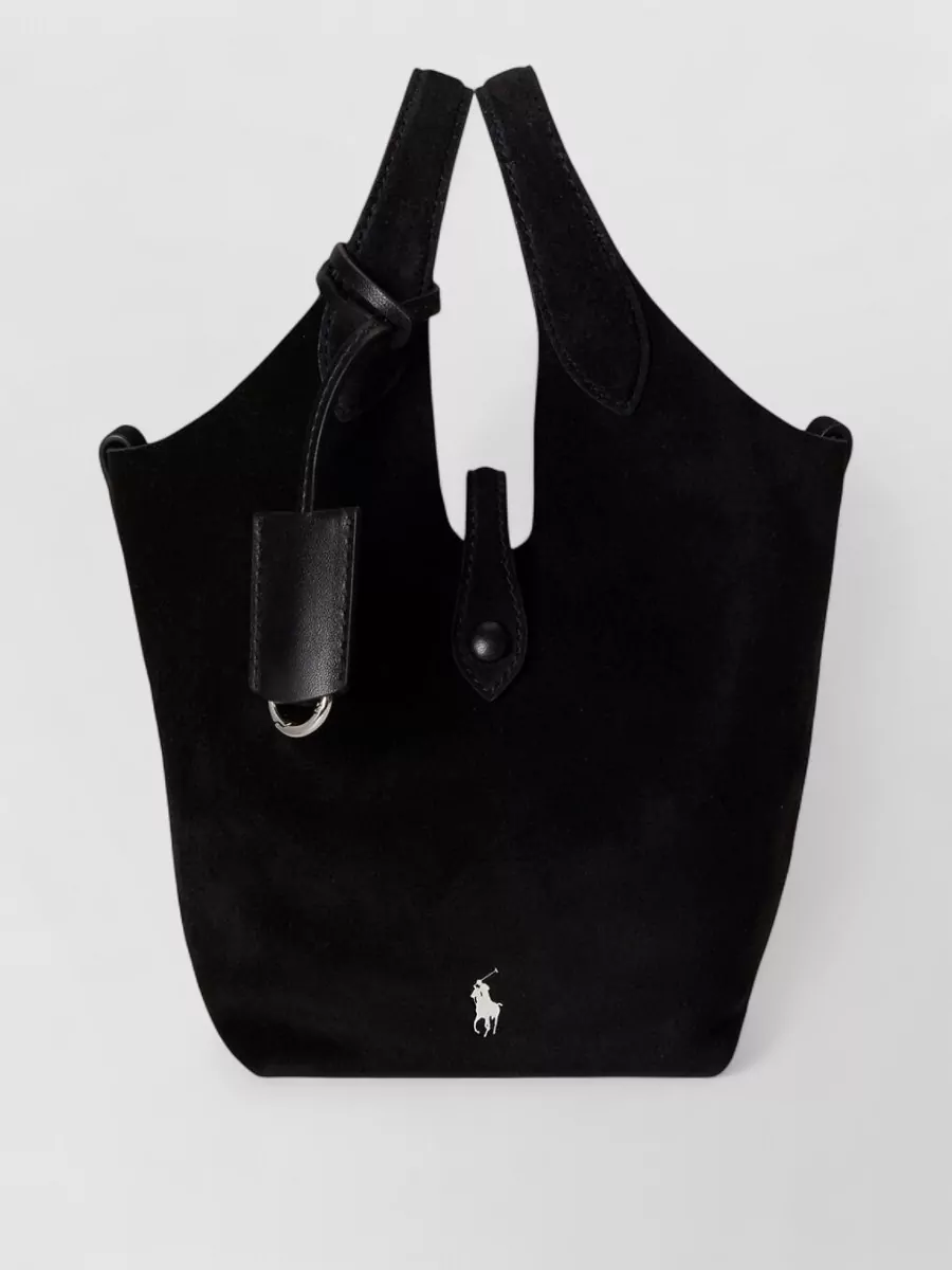 Polo Ralph Lauren Suede Tote Bag