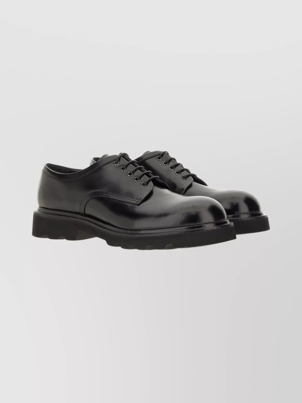 Premiata Round Toe Loafers Chunky Sole Design