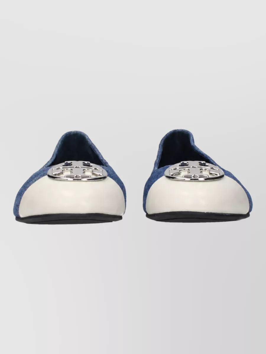 Tory Burch Fabric Ballerina Flats