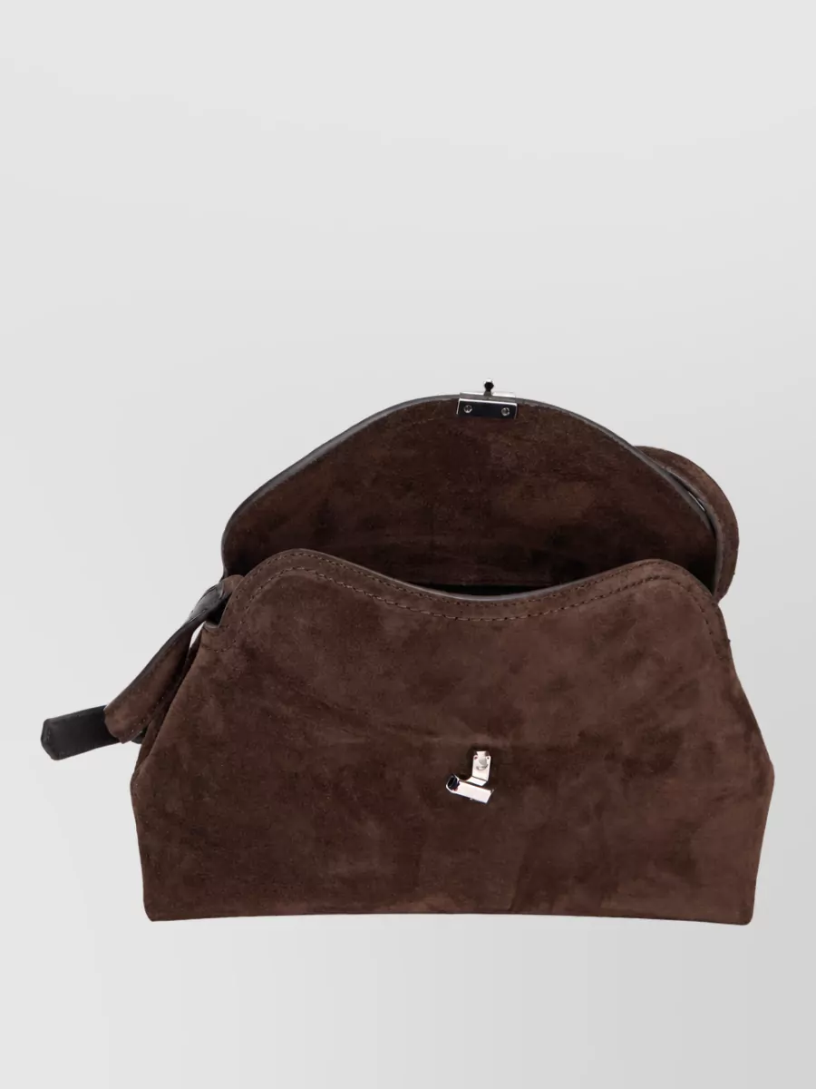 Totême Suede Shoulder Bag