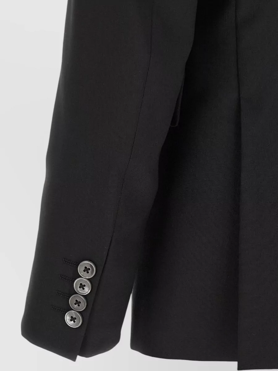 Pal Zileri Wool Ceremony Suit Notch Lapel Design