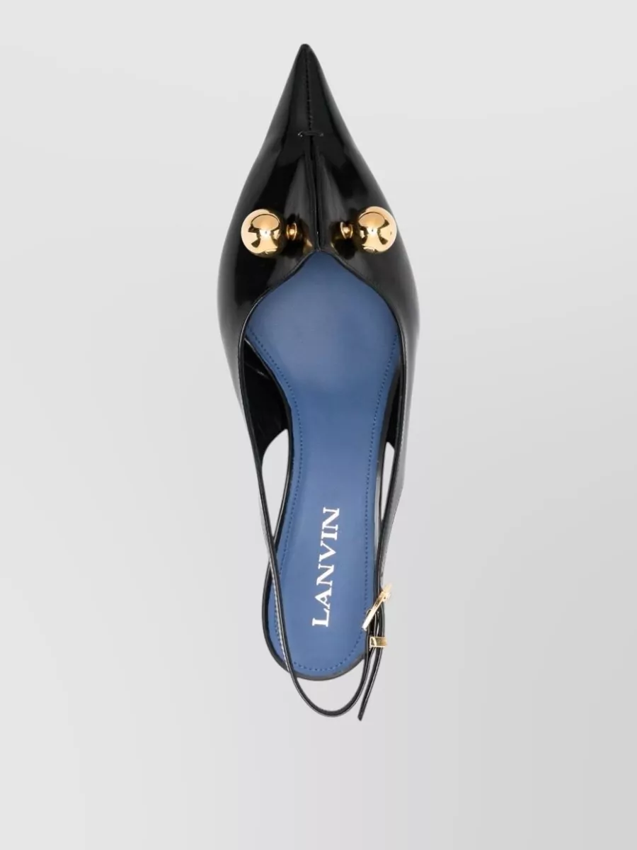 Lanvin Leather High Heel Pumps