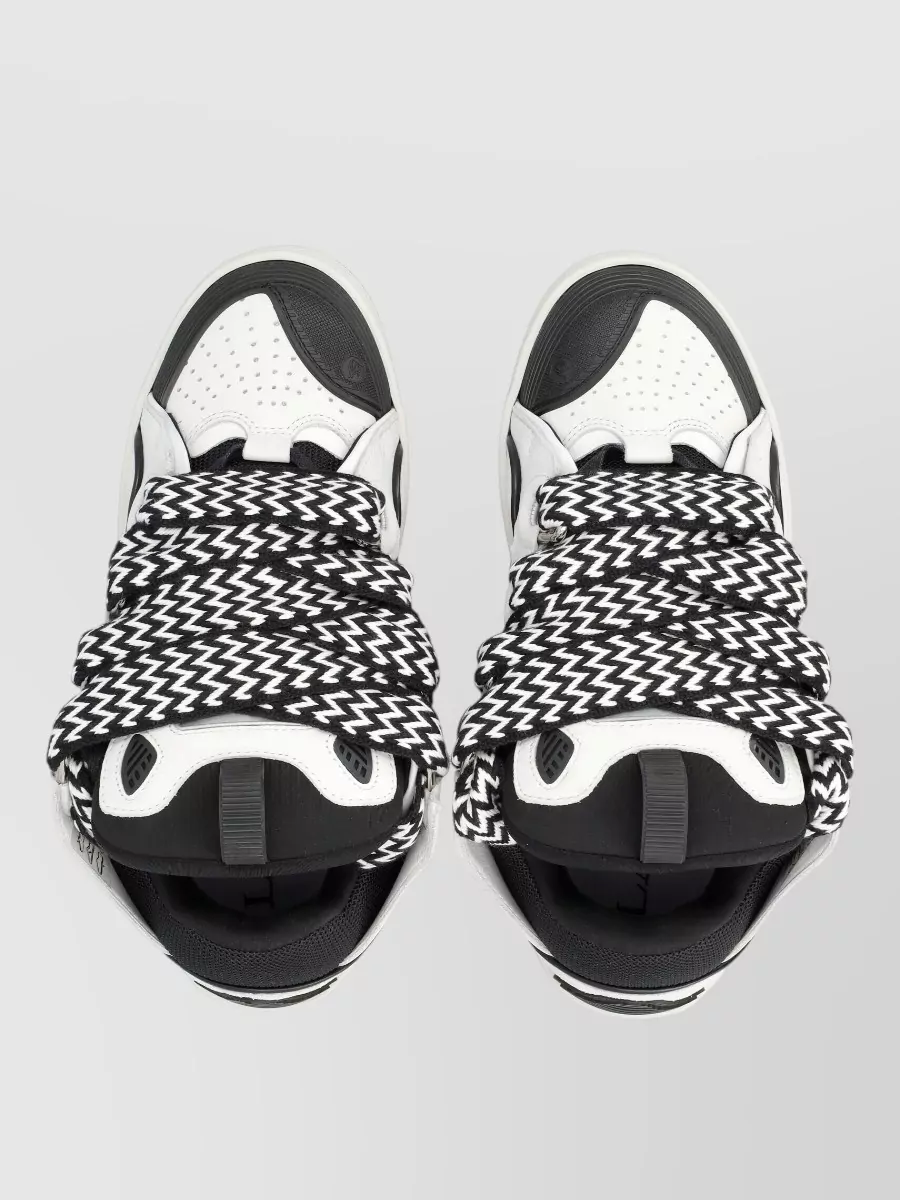 Lanvin Leather Low-Top Sneakers