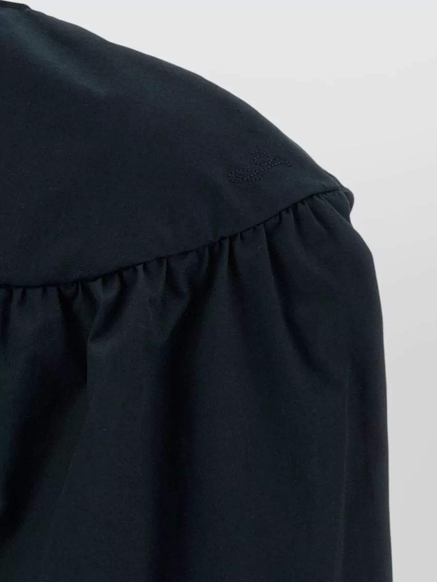 Jacquemus Cotton Sleeveless Crew Neck Mini Dress