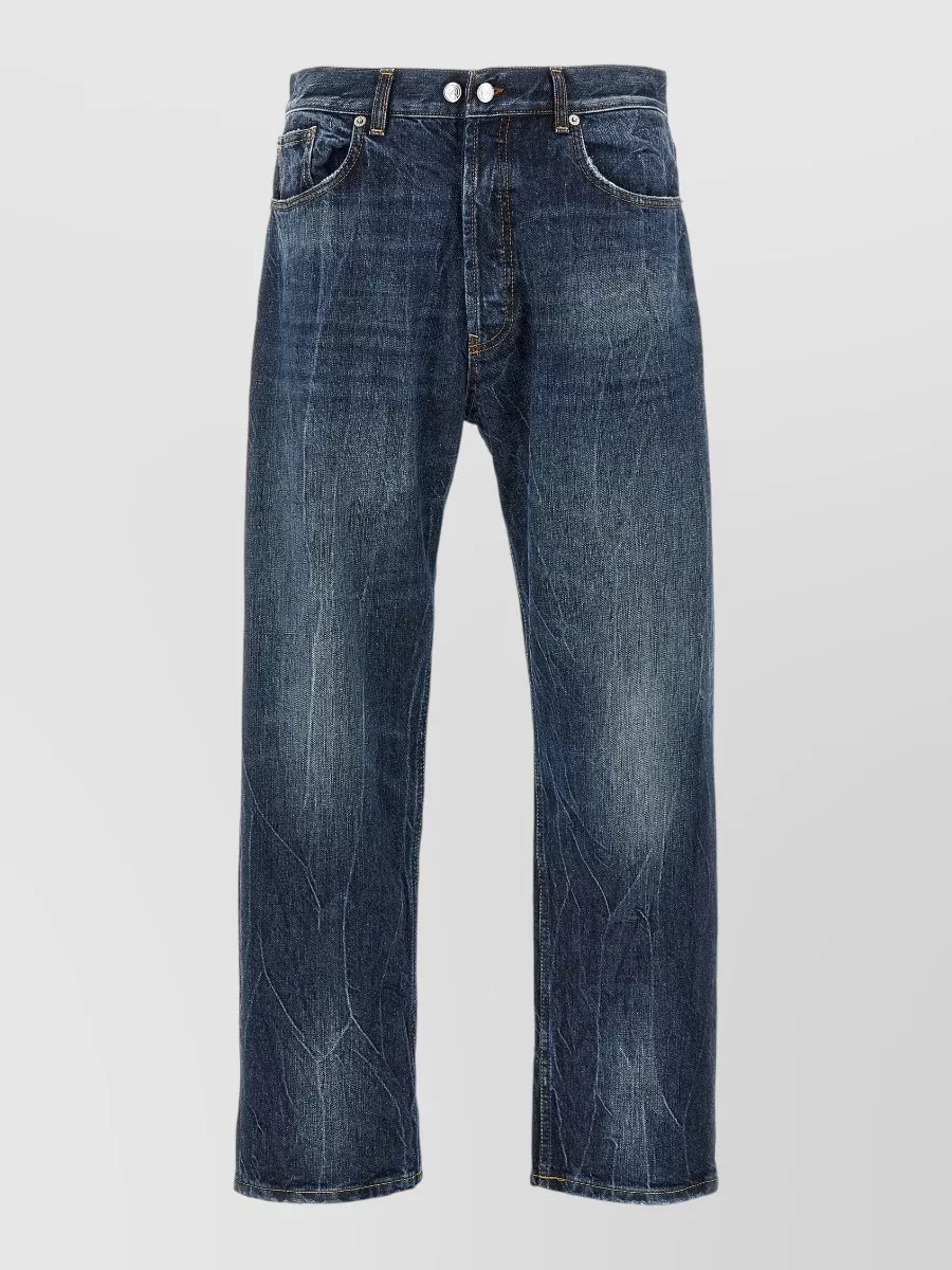 Department 5 denim straight-leg jeans
