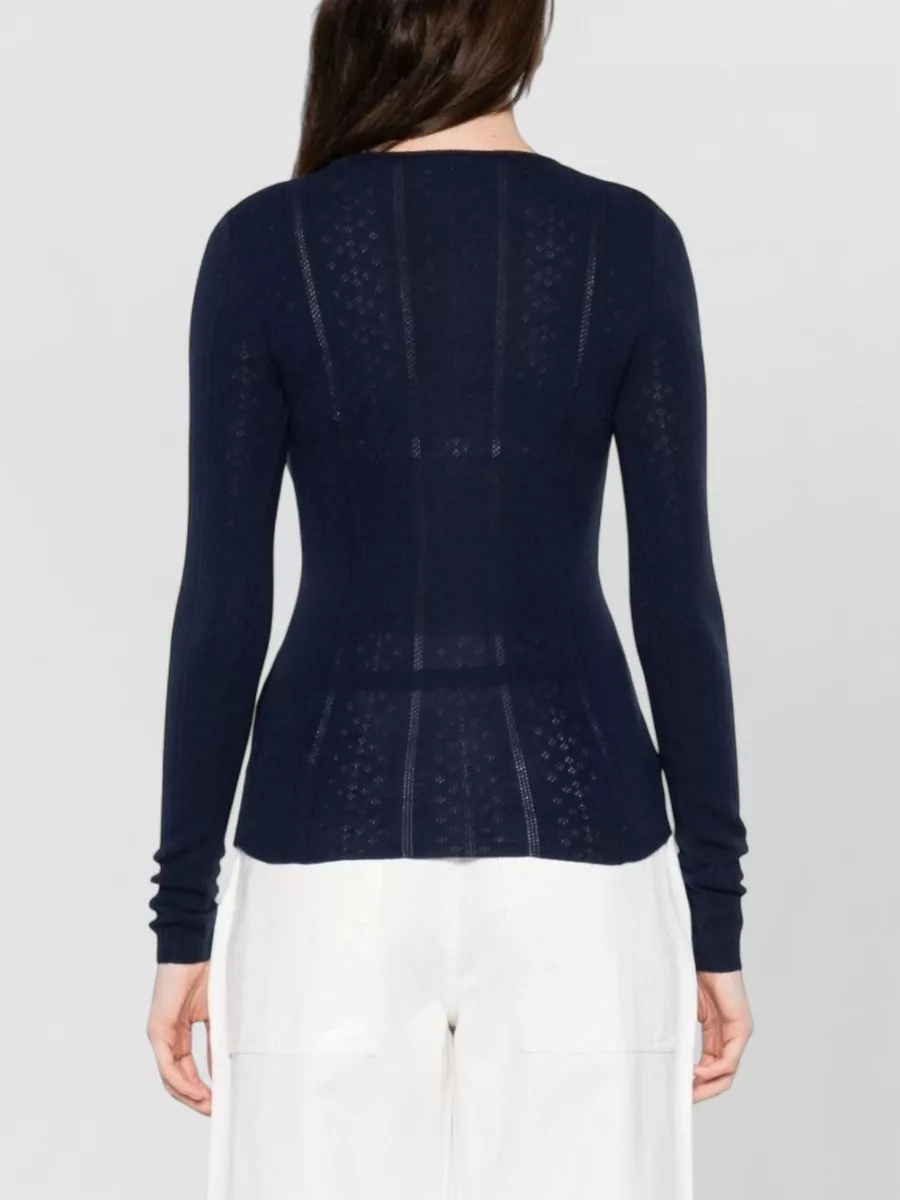 Herskind Ribbed Merino Wool Crewneck Sweater