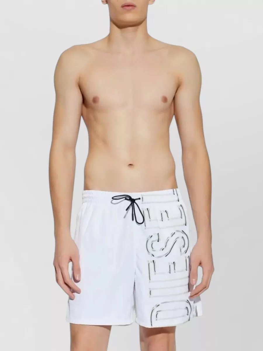Diesel Logo Swim Shorts