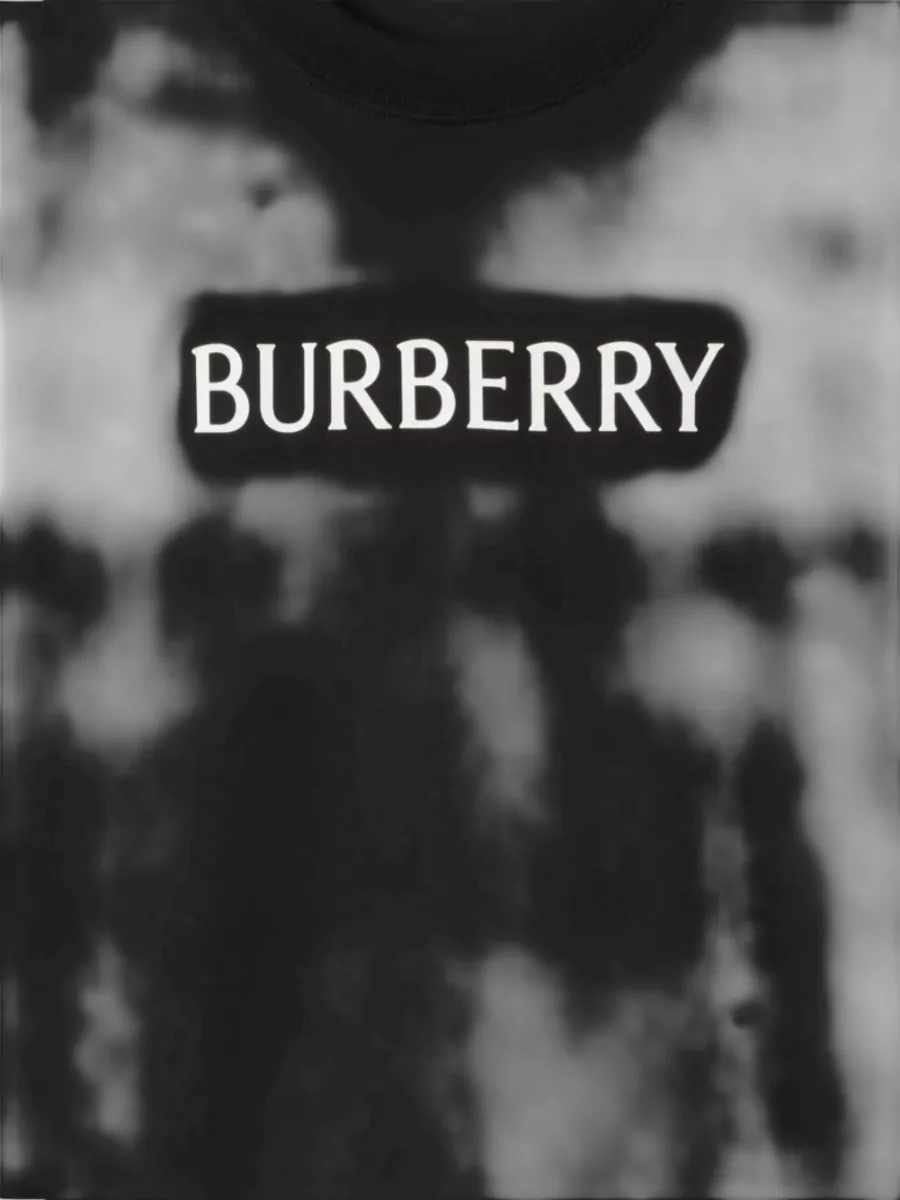 Burberry Cotton Logo-Print Short-Sleeve T-Shirt